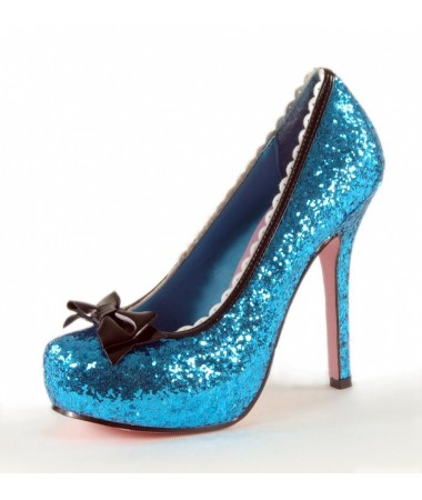 Blue Princess Shoes Size 9 ADULT HIRE